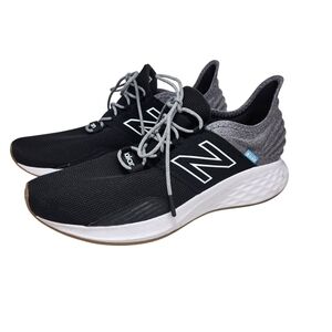 New Balance Fresh Foam Roav Men's Running Shoe Size 12 Black Grey Athletic NWOT